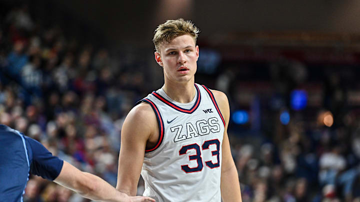 Gonzaga Bulldogs senior Ben Gregg.