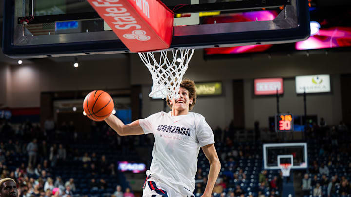 Gonzaga Bulldogs guard Davis Fogle. Gonzaga Bulldogs guard Davis Fogle.