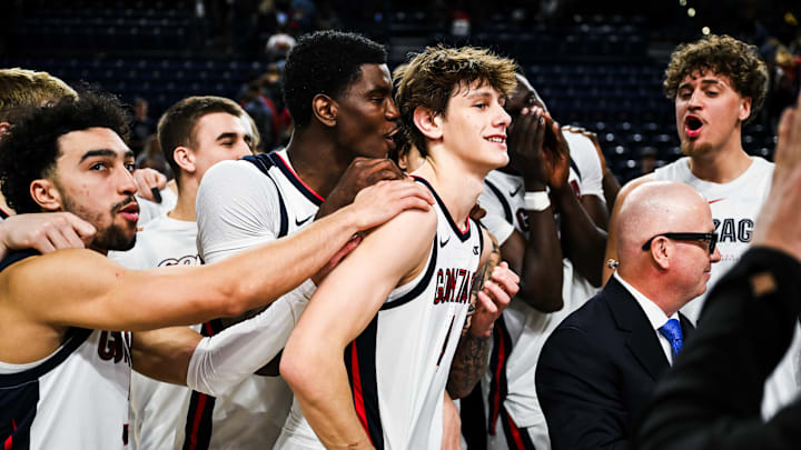 Gonzaga Bulldogs guard Davis Fogle. 