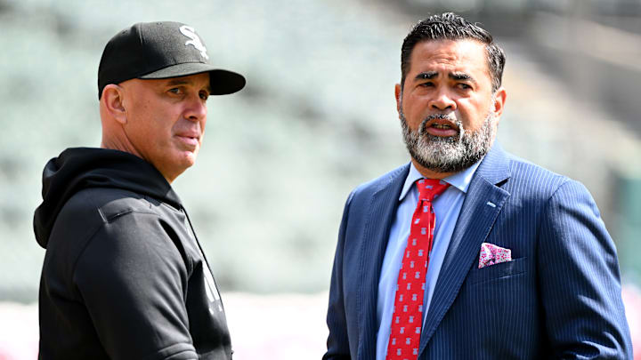 Pedro Grifol, Ozzie Guillen - San Francisco Giants v Chicago White Sox