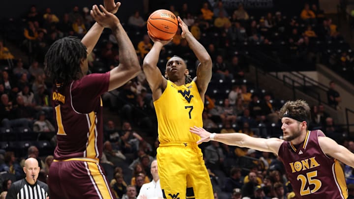 West Virginia University guard Javon Small