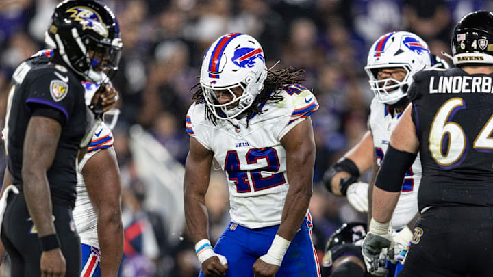 Buffalo Bills v Baltimore Ravens