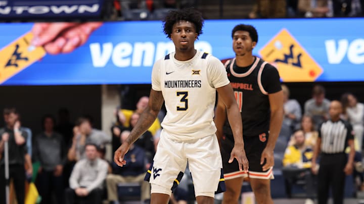 West Virginia University guard Honor Huff