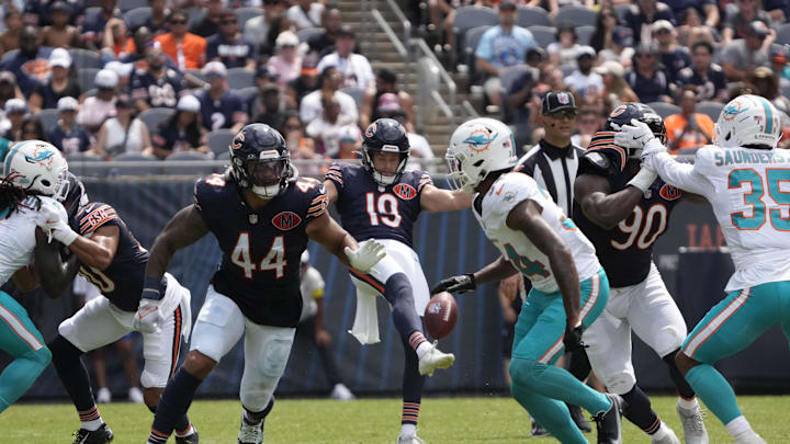 Special teams roles like blocking for punter Tory Taylor have been Noah Sewell's job until now but he's in line for something more.