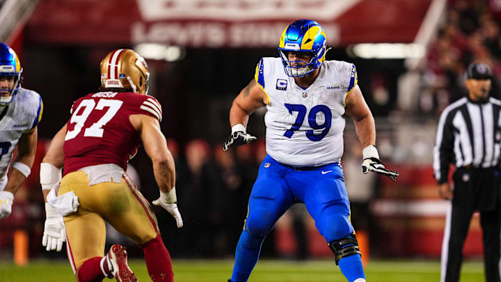 Los Angeles Rams Rob Havenstein v San Francisco 49ers
