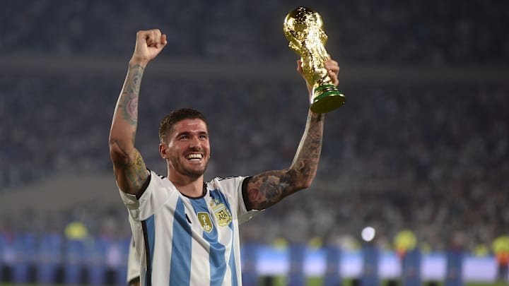 L'Argentine de Rodrigo de Paul a célébré son titre