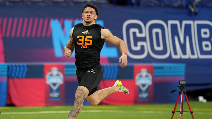 Jaylin Noel helped his draft stock with a strong combine performance leading into the NFL Draft.