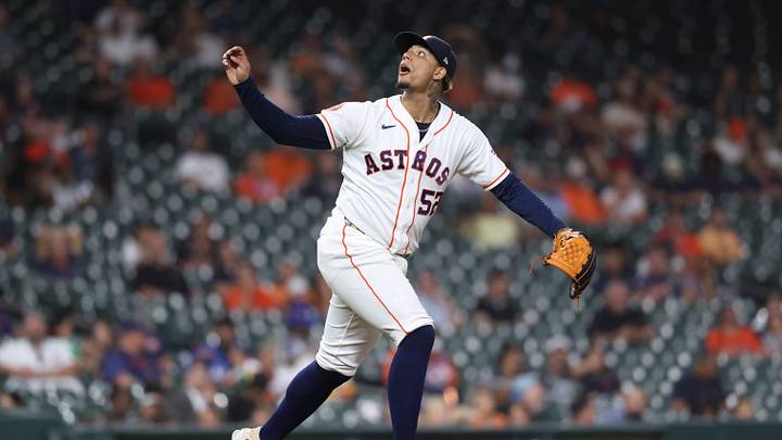 Houston Astros pitcher Bryan Abreu (52). Mandatory Credit: Troy Taormina-Imagn Images Houston Astros pitcher Bryan Abreu (52). Mandatory Credit: Troy Taormina-Imagn Images