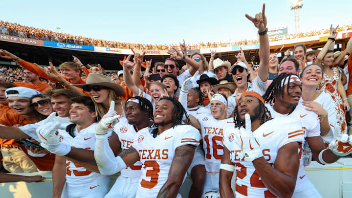 The vibes are high in Austin for the No. 1-ranked Longhorns.