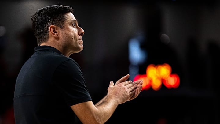 Cincinnati Bearcats head coach Wes Miller was not happy with his team's effort Wednesday, Nov. 27 vs. Alabama State. Cincinnati Bearcats head coach Wes Miller was not happy with his team's effort Wednesday, Nov. 27 vs. Alabama State.