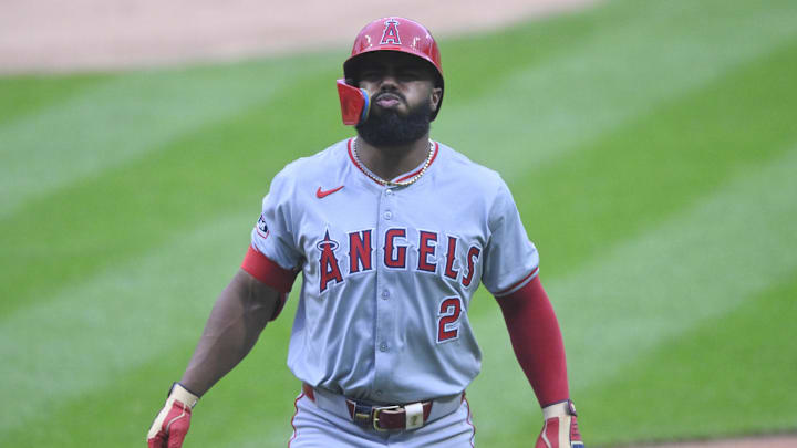 Los Angeles Angels second baseman Luis Rengifo