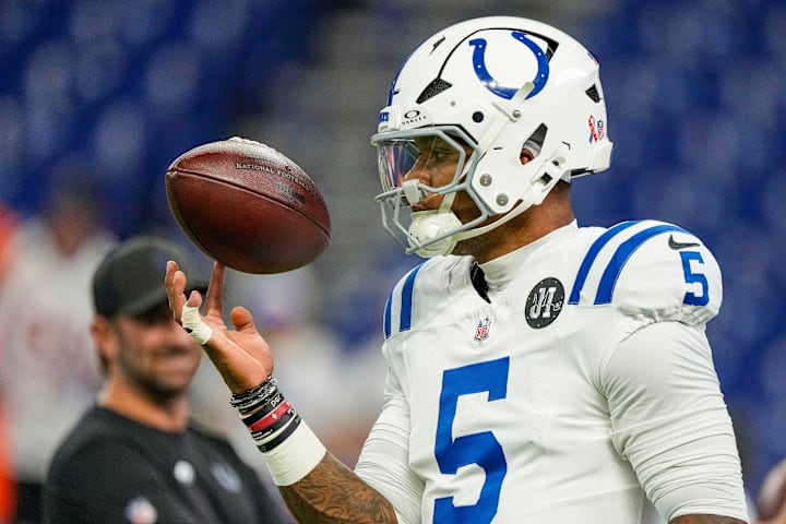 Indianapolis Colts quarterback Anthony Richardson Sr. Indianapolis Colts quarterback Anthony Richardson Sr.