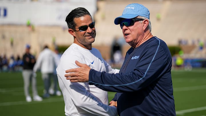 Manny Diaz, Mack Brown, North Carolina v Duke
