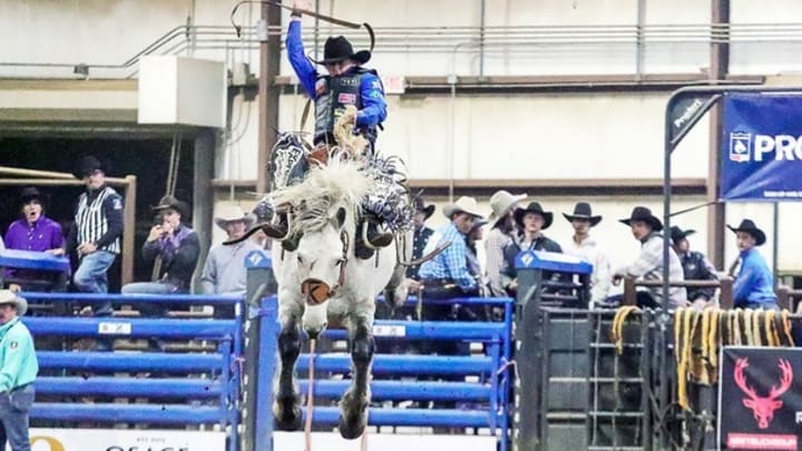 Statler Wright at Osage Bronc Days