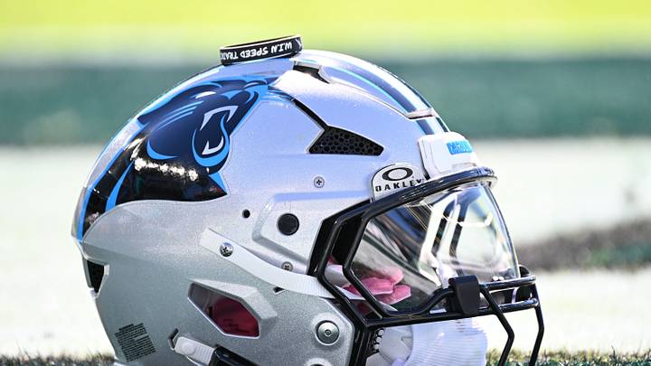 Oct 18, 2026; Philadelphia, Pennsylvania, USA; Carolina Panthers helmet on the field against the Philadelphia Eagles at Lincoln Financial Field. Mandatory Credit: Eric Hartline-Imagn Images Oct 18, 2026; Philadelphia, Pennsylvania, USA; Carolina Panthers helmet on the field against the Philadelphia Eagles at Lincoln Financial Field. Mandatory Credit: Eric Hartline-Imagn Images