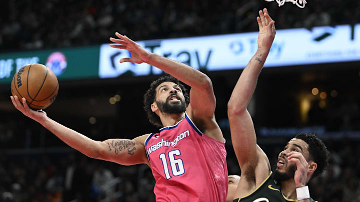 Mar 28, 2023; Washington, District of Columbia, USA; Washington Wizards forward Anthony Gill (16)