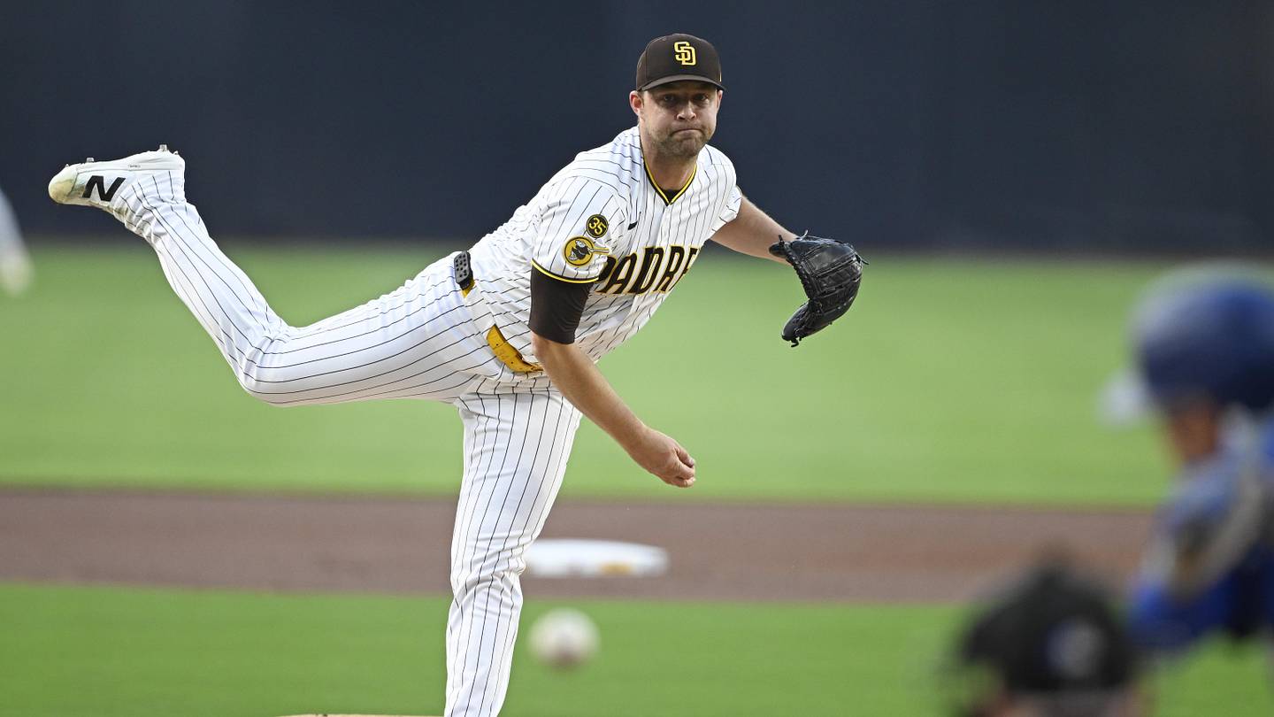Padres Announce Starting Pitchers for Series With First-Place Athletics