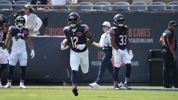 Devin Duvernay hasn't been seen much in practice and training camp but still could be the best return option the Bears have. Devin Duvernay hasn't been seen much in practice and training camp but still could be the best return option the Bears have.