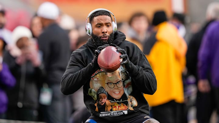 Baltimore Ravens wide receiver Odell Beckham Jr.