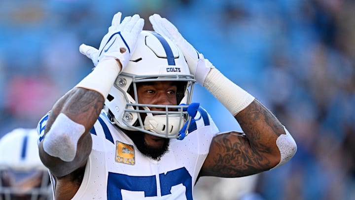 Shaquille Leonard with the Indianapolis Colts
