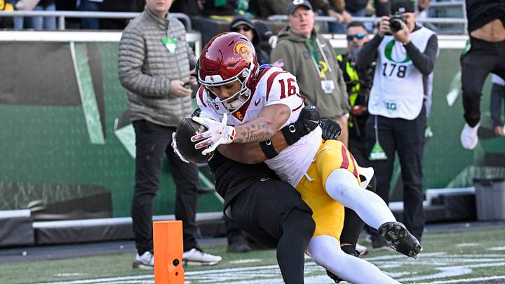 USC Trojans wide receiver Tanook Hines USC Trojans wide receiver Tanook Hines