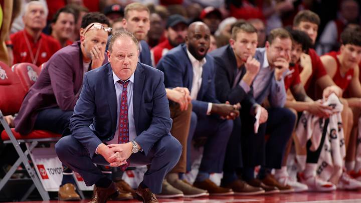 Wisconsin Badgers head coach Greg Gard. Wisconsin Badgers head coach Greg Gard.