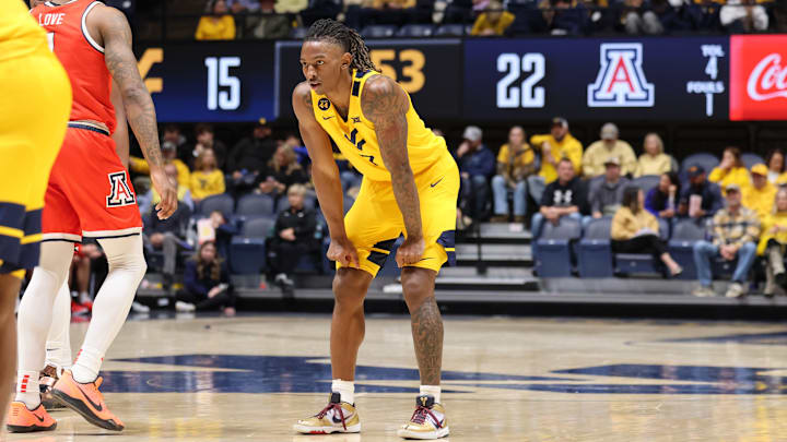 West Virginia University guard Javon Small West Virginia University guard Javon Small