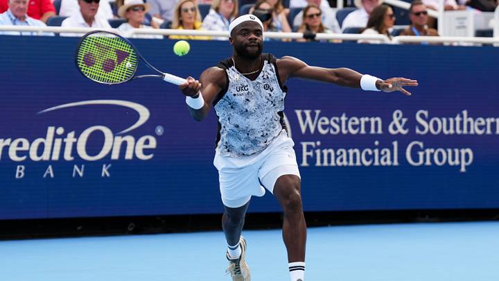 Frances Tiafoe is favored at the U.S. Open on Monday night. 
