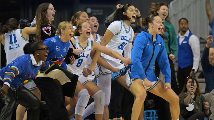 UCLA dual sport star Megan Grant is no longer traveling with the women's basketball team.