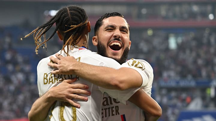 Bradley Barcola, Rayan Cherki, PSG, Lyon