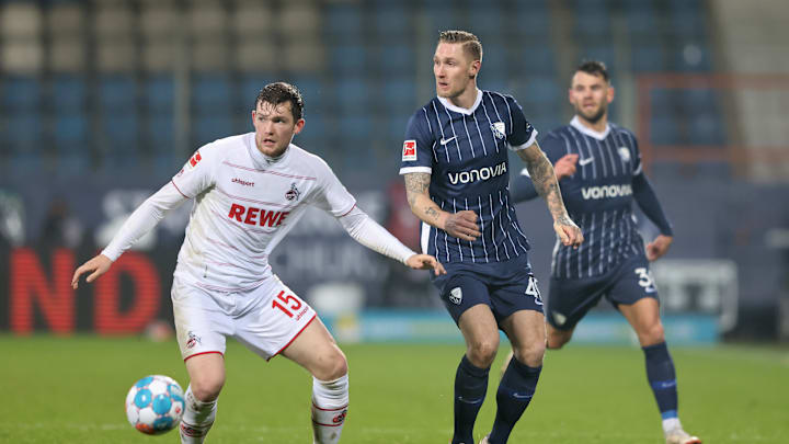 Momentan von Mainz nach Köln ausgeliehen. Luca Kilian (links im Bild).