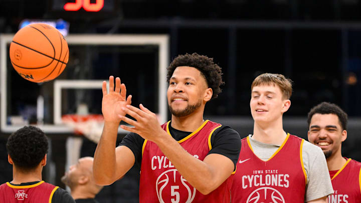 Iowa State Cyclones forward Joshua Jefferson (5) 
