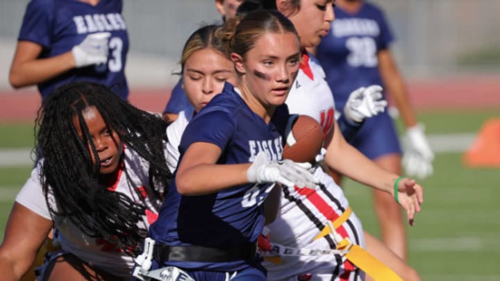 Vista del Lago vs. Cordova in California JV high school flag football contest (08/20/2025) Vista del Lago vs. Cordova in California JV high school flag football contest (08/20/2025)