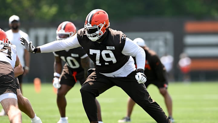 Dawand Jones: Cleveland Browns Mandatory Minicamp