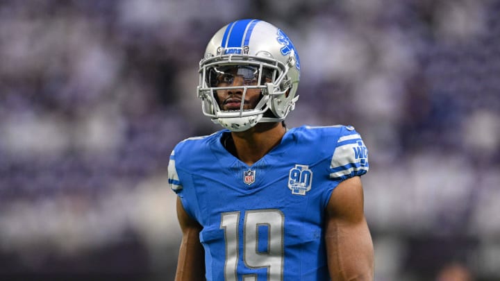 Detroit Lions wide receiver Donovan Peoples-Jones (19).
