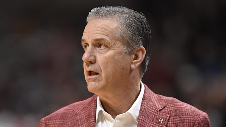 Arkansas Razorbacks head coach John Calipari Arkansas Razorbacks head coach John Calipari