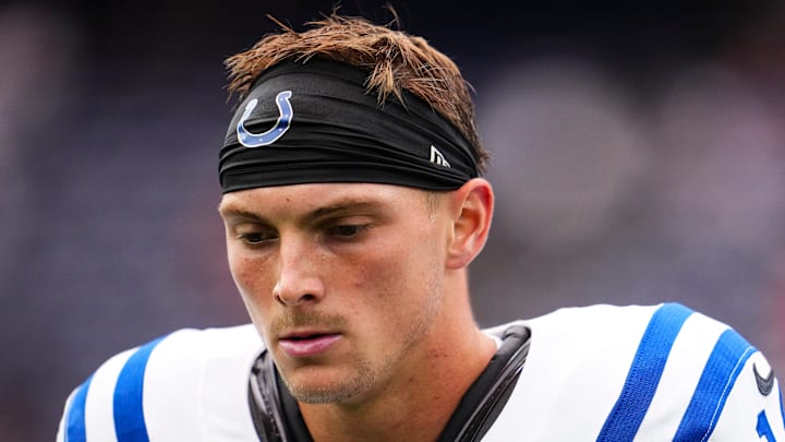 Alec Pierce of the Indianapolis Colts appears driven