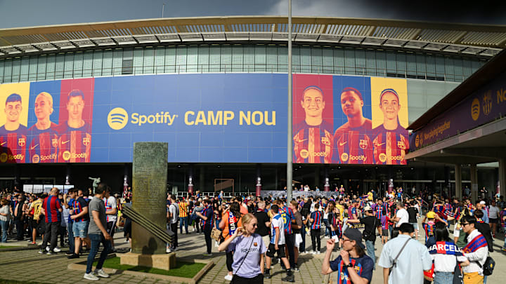 Camp Nou already looks very different