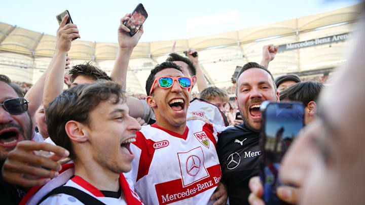 Mittendrin im Jubel: Tiago Tomas