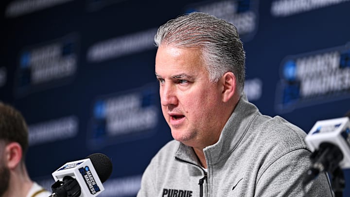 Matt Painter offered the most thoughtful mid-major scheduling take of this NCAA men’s tournament. Matt Painter offered the most thoughtful mid-major scheduling take of this NCAA men’s tournament.