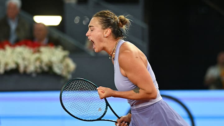 Aryna Sabalenka defeated Coco Gauff in straight sets to win the Madrid Open.