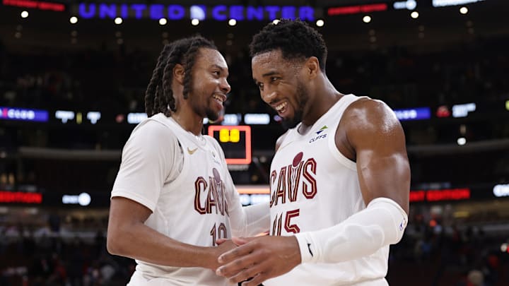 Darius Garland, Donovan Mitchell, Cleveland Cavaliers