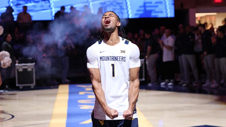 West Virginia University guard Jasper Floyd