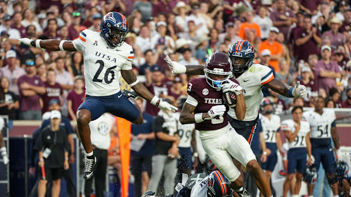 ﻿Cover imageUTSA, projected to be one of the top teams in the American Conference, faded in the second half at No. 19 Texas A&M. | Sean Thomas-Imagn Images