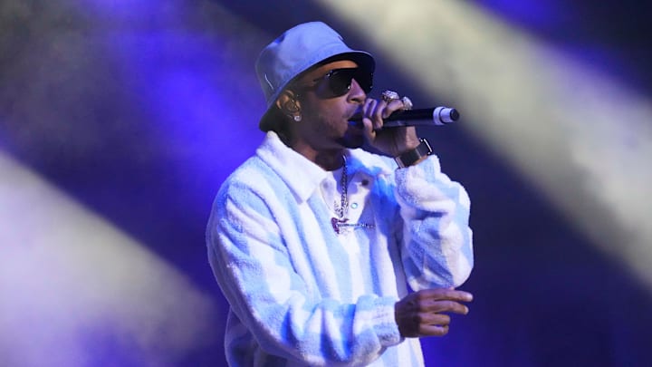 Ludacris performs at the Tennessee Valley Fair, in Chilhowee Park in East Knoxville, Thursday, Sept. 12, 2024.