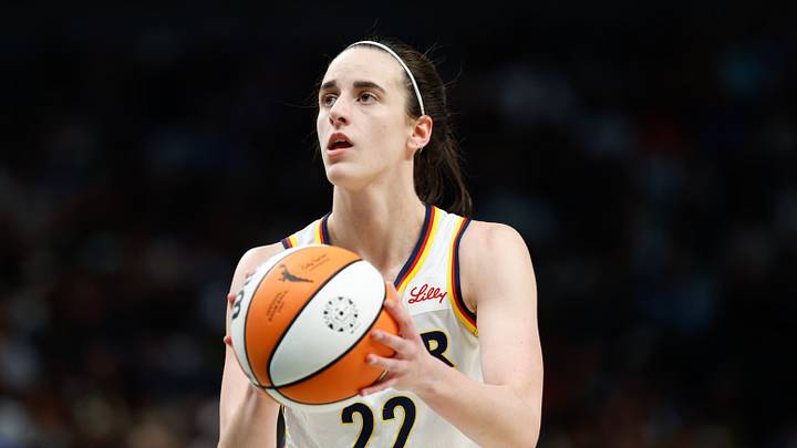 Aug 20, 2026; Dallas, Texas, USA; Indiana Fever guard Caitlin Clark (22) shoots a free throw against the Dallas Wings during the first half at American Airlines Center. Mandatory Credit: Chris Jones-Imagn Images Aug 20, 2026; Dallas, Texas, USA; Indiana Fever guard Caitlin Clark (22) shoots a free throw against the Dallas Wings during the first half at American Airlines Center. Mandatory Credit: Chris Jones-Imagn Images