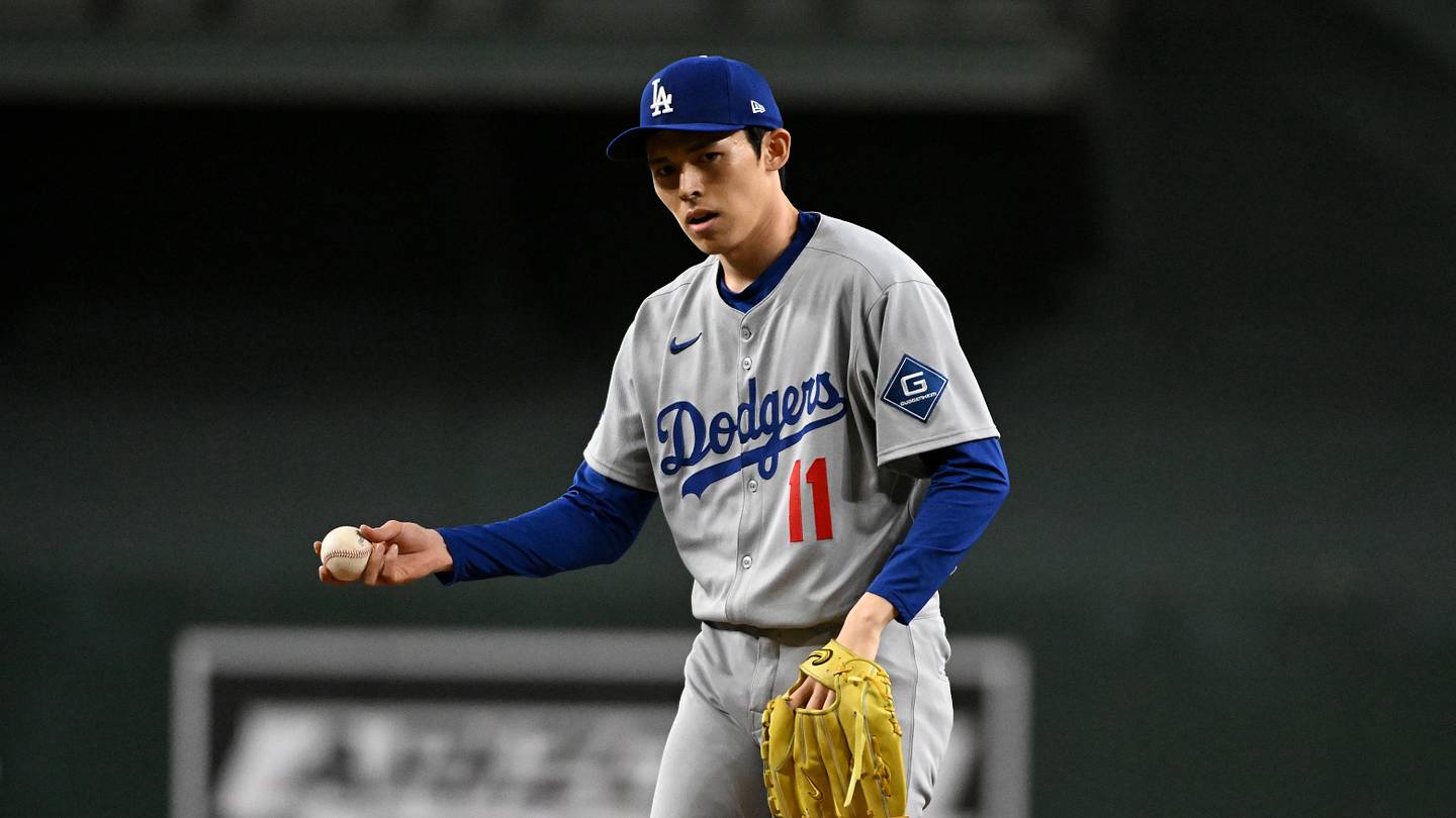 It only took one inning for Roki Sasaki to breathe new life into