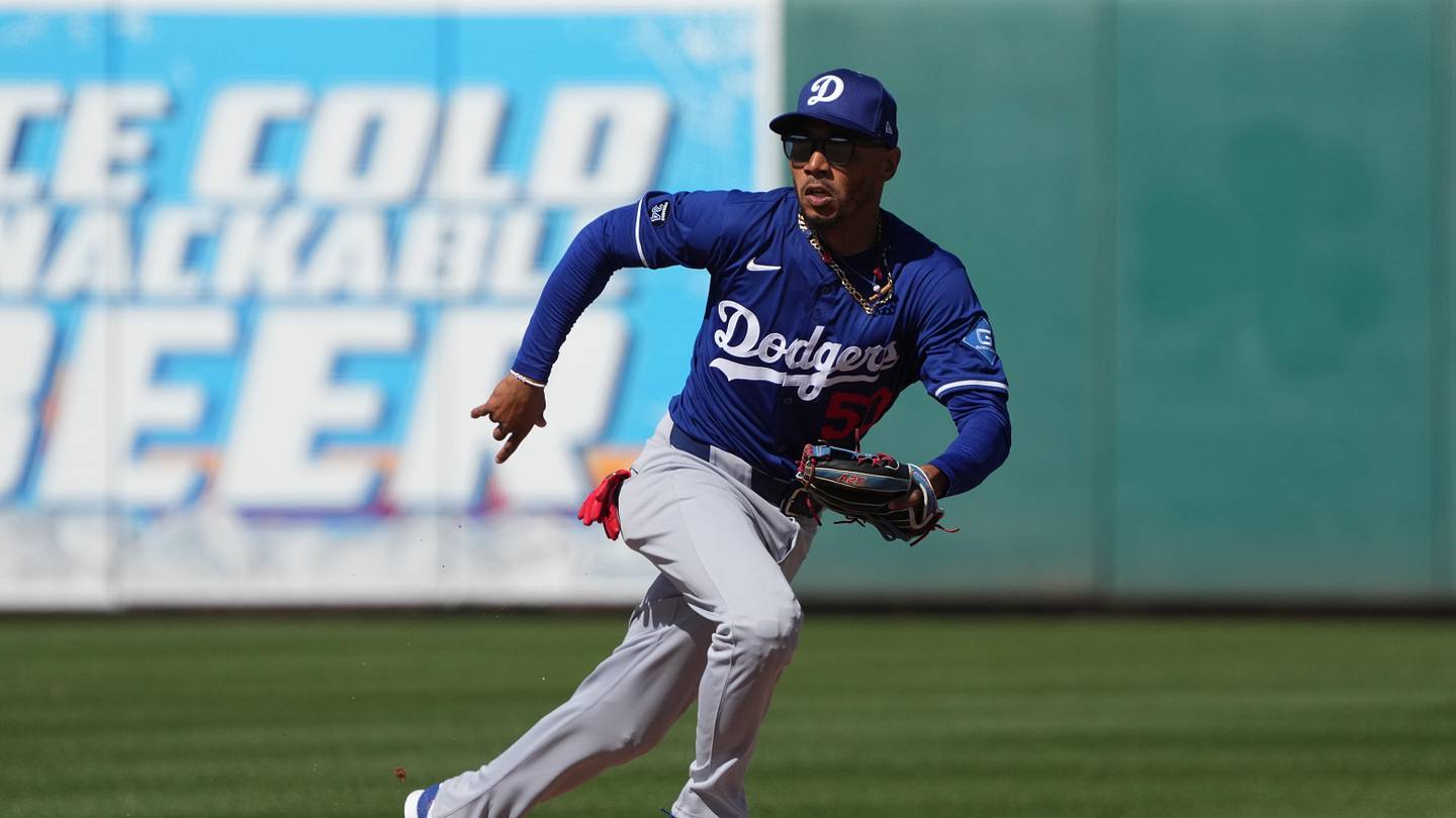 Dodgers Hope Mookie Betts is Available for Domestic Opening Day on