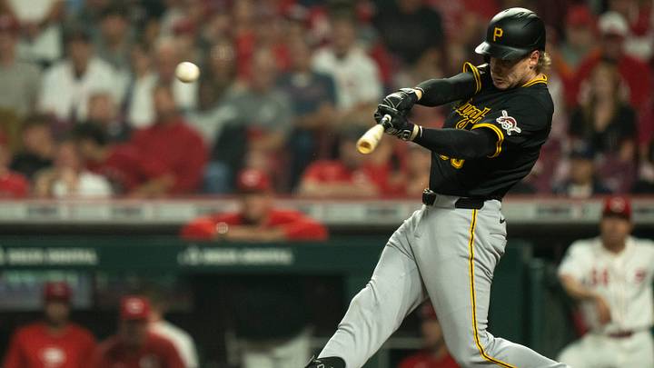 Pittsburg Pirates center fielder Jack Suwinski. Pittsburg Pirates center fielder Jack Suwinski.