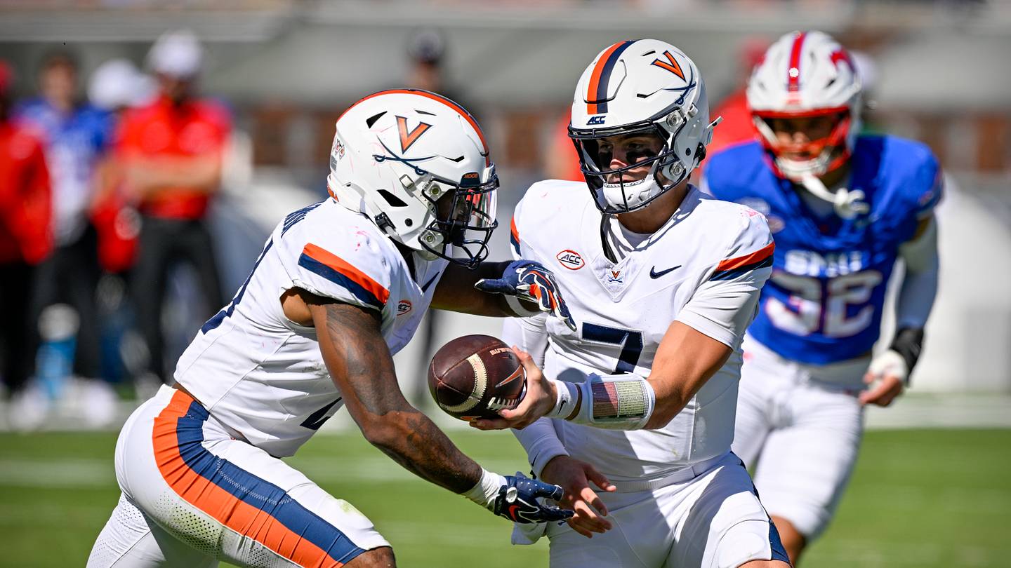 PFF Grades and Snap Counts From Virginia's Loss to SMU: Who Stood Out for UVA?